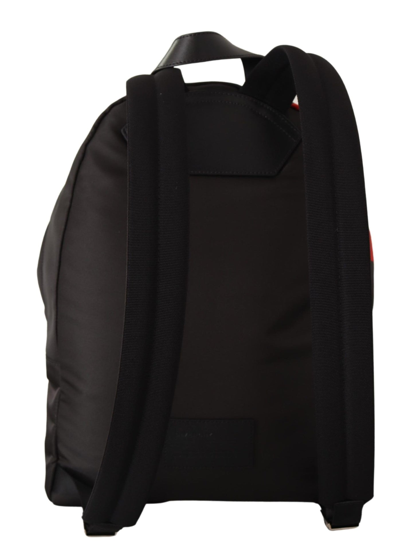 Red & Black Nylon Urban Backpack