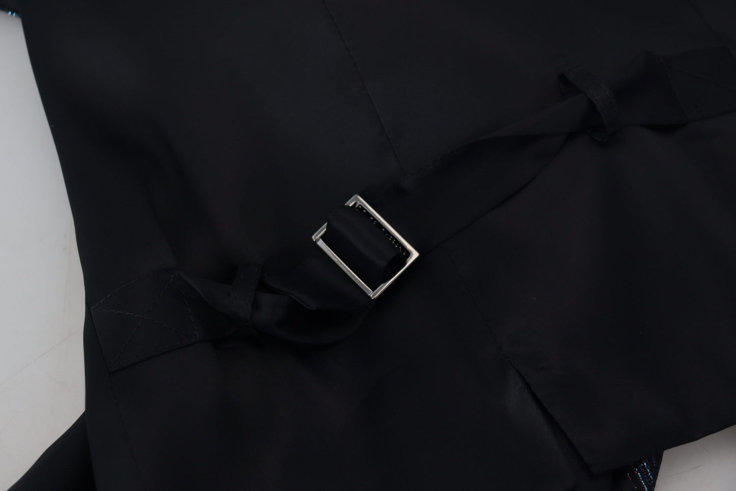 Multicolor Polyester Waistcoat Dress Formal Vest