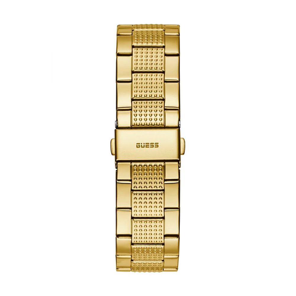 Gold Stainless Steel Digital Watch