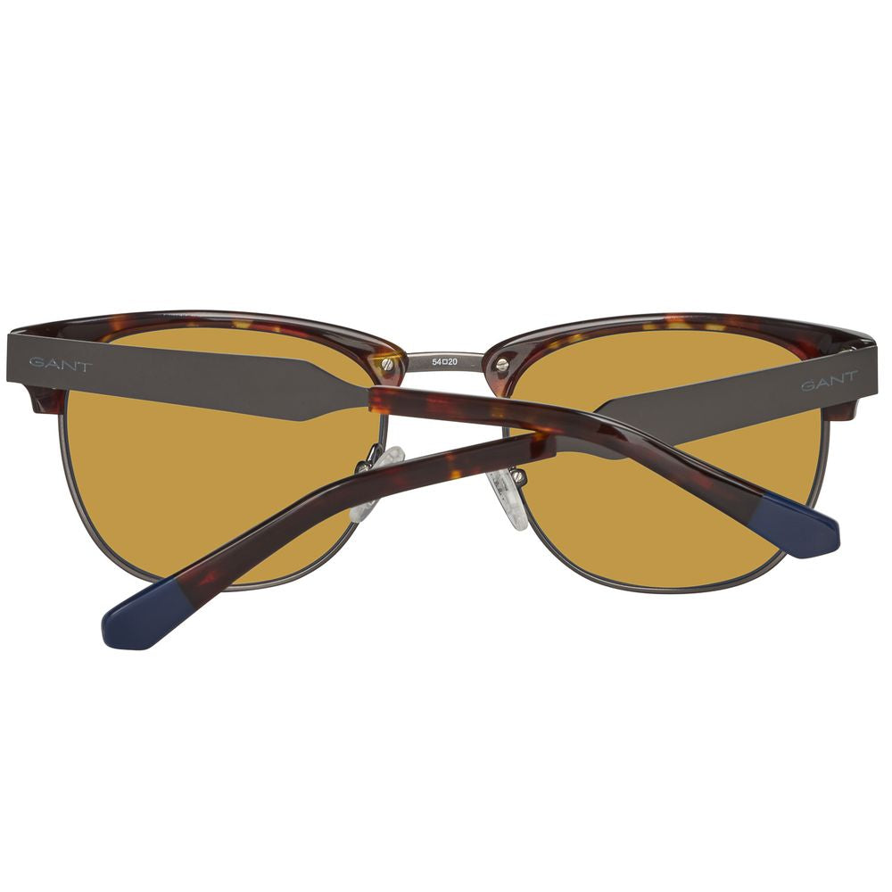 Brown Acetate & Acetate Sunglasses
