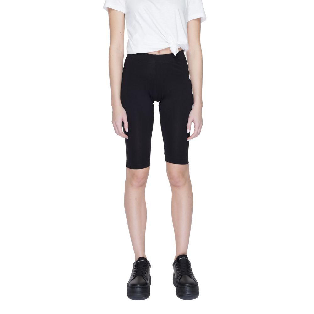 Black Cotton Bermuda