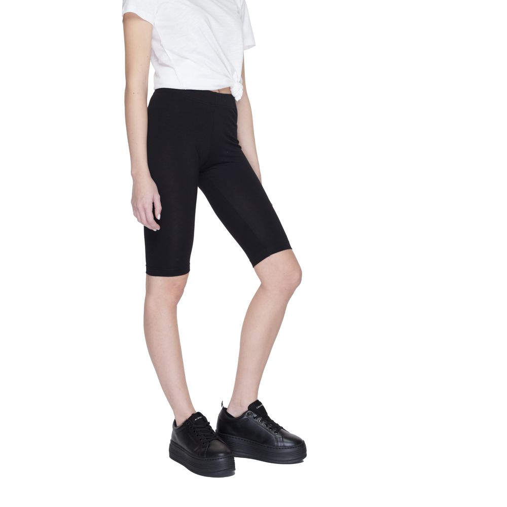 Black Cotton Bermuda