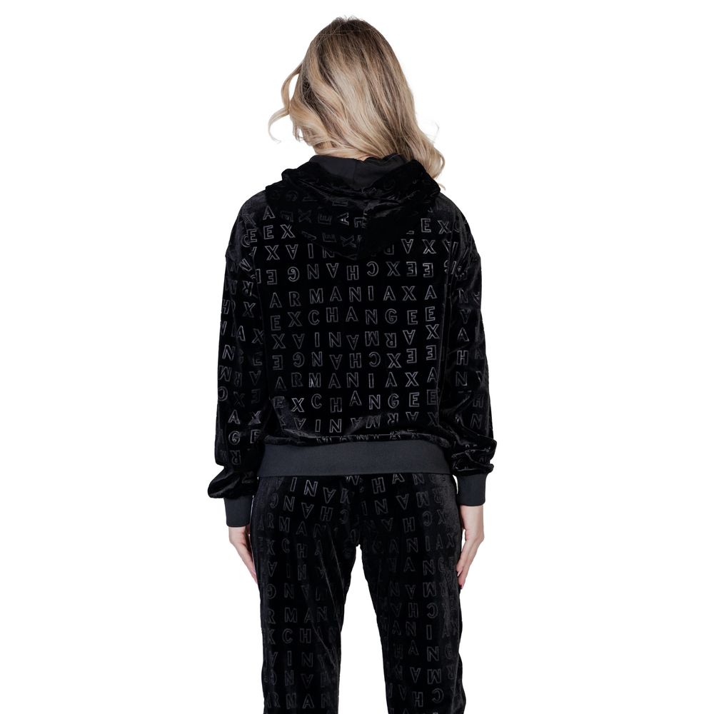 Black Polyester Hoody