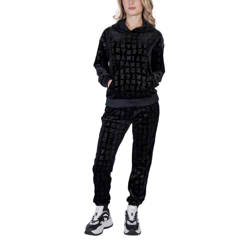 Black Polyester Hoody