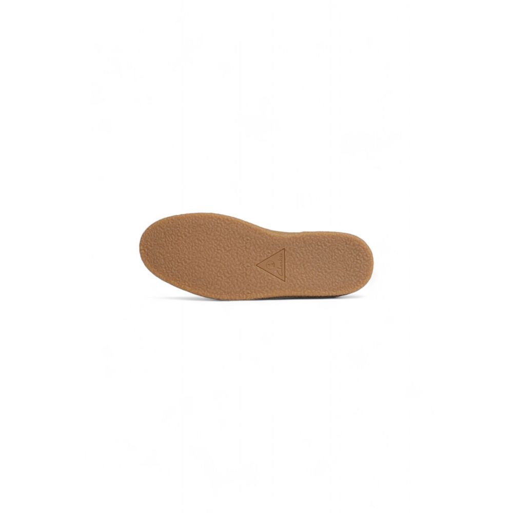 Beige Suede Leather Oxfords And Derby