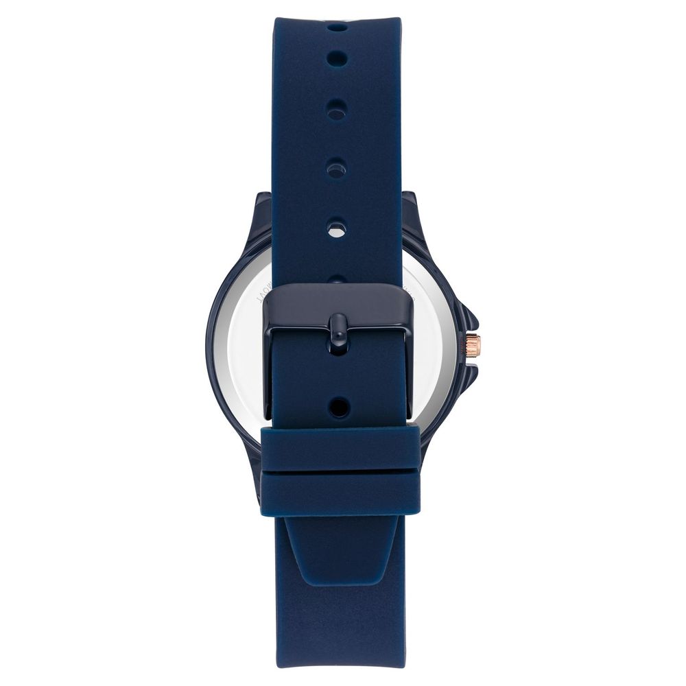 Blue Synthetic Dress Watch