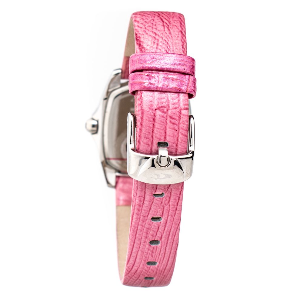 Multicolor Leather Dress Watch