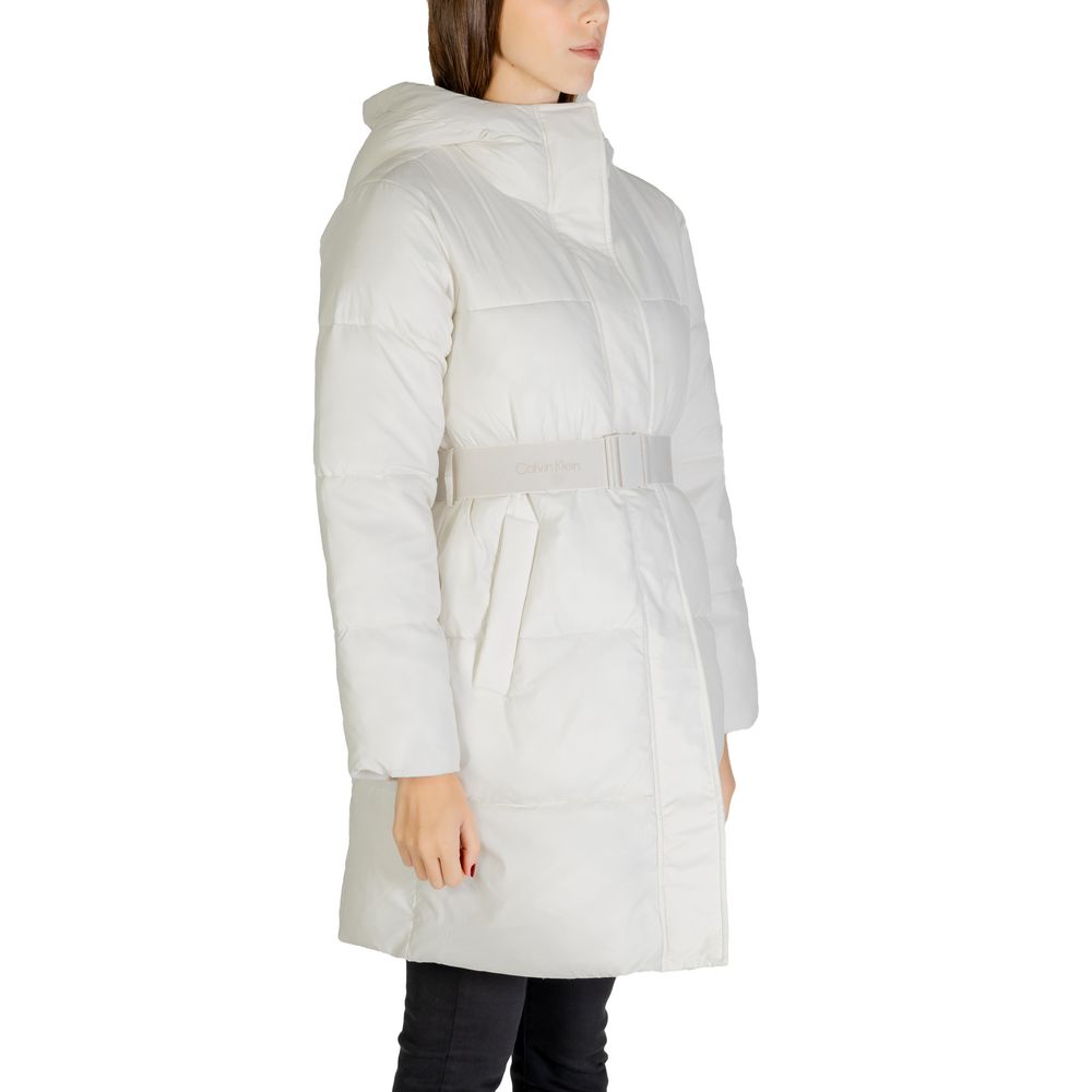 Cream Nylon Coat