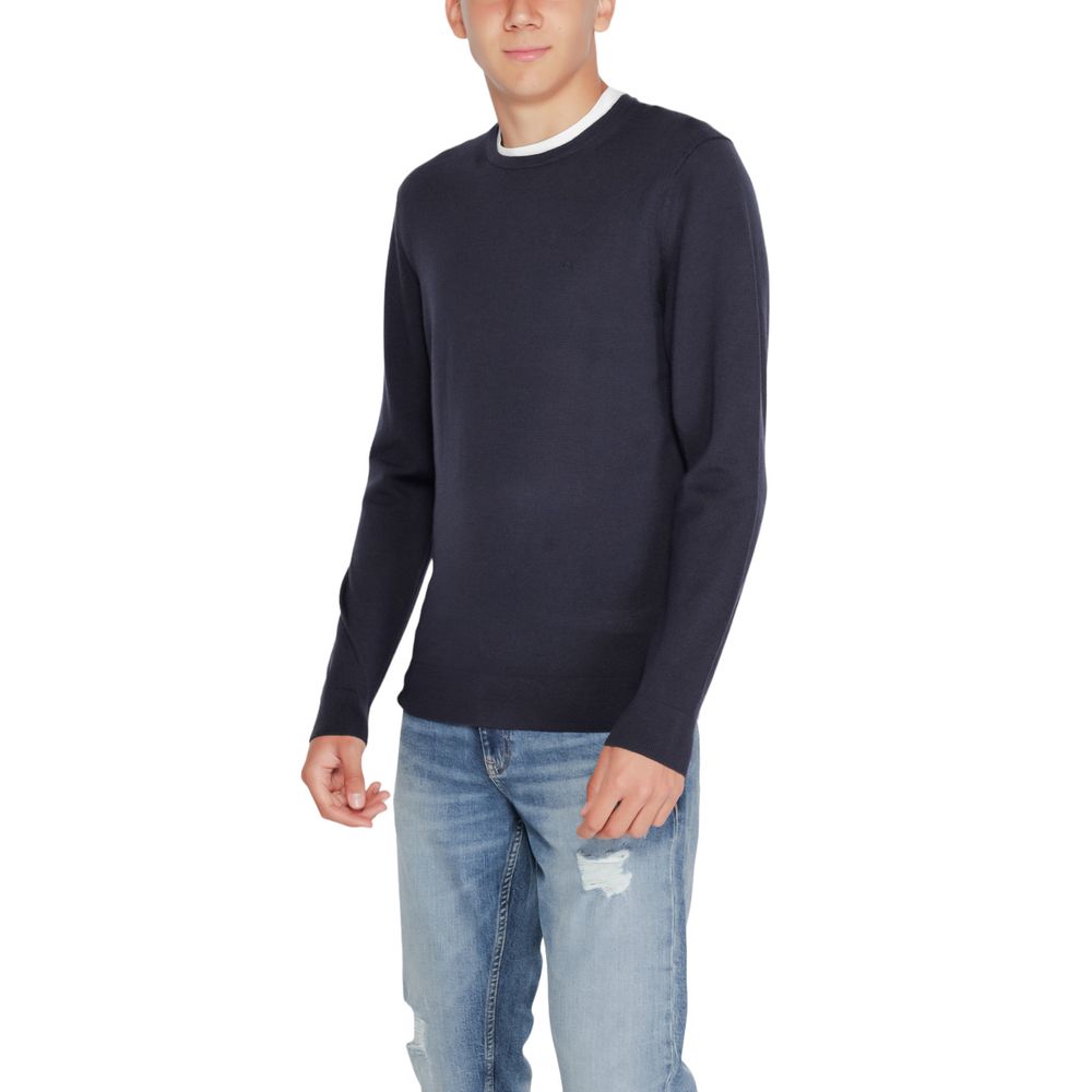 Blue Recycled Wool Sportswear