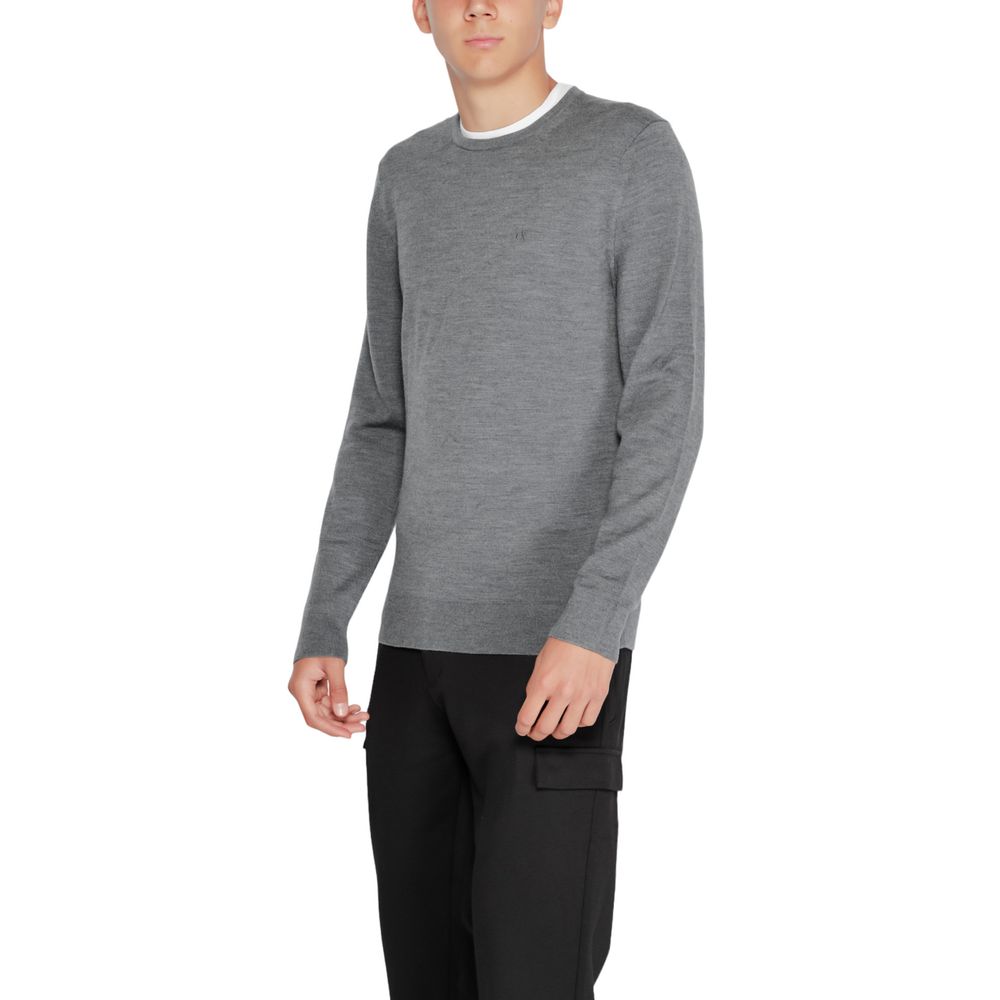 Gray Recycled Wool Sportswear