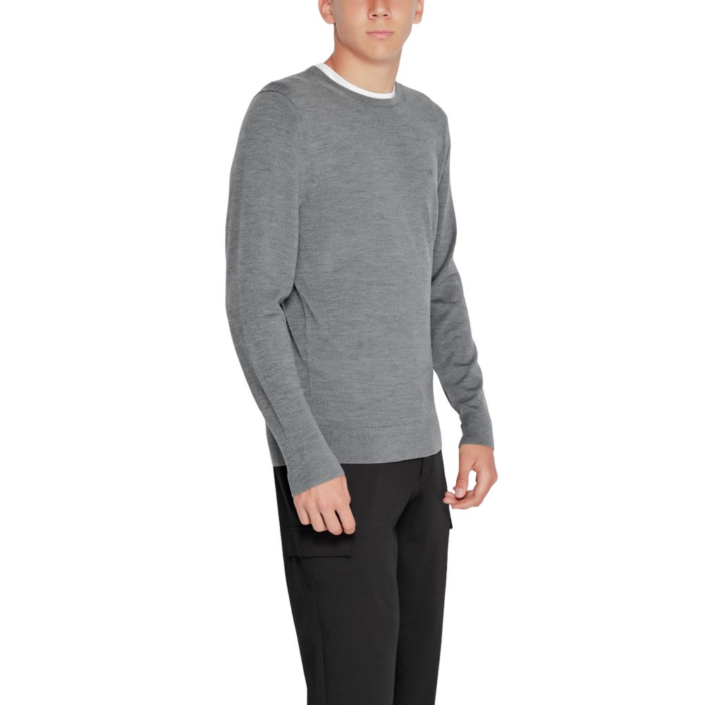 Gray Recycled Wool Sportswear