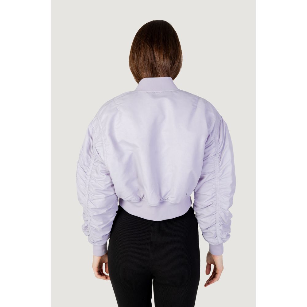 Purple Polyamide Bomber