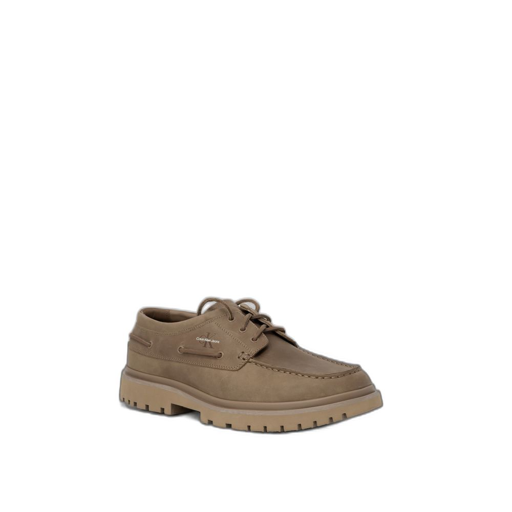 Brown Leather Oxfords And Derby