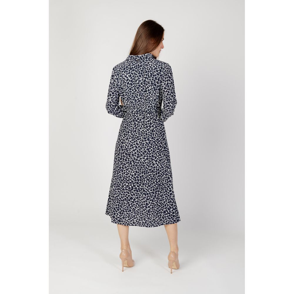 Blue Viscose Midi