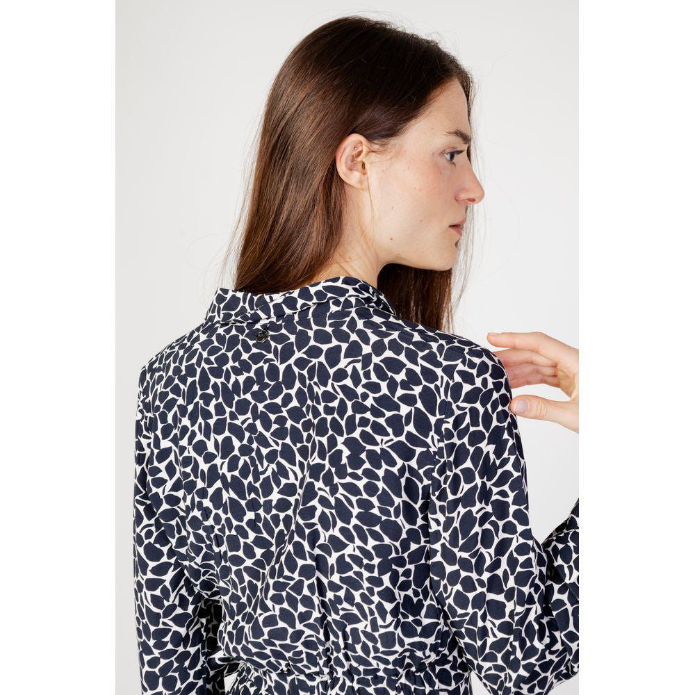 Blue Viscose Midi