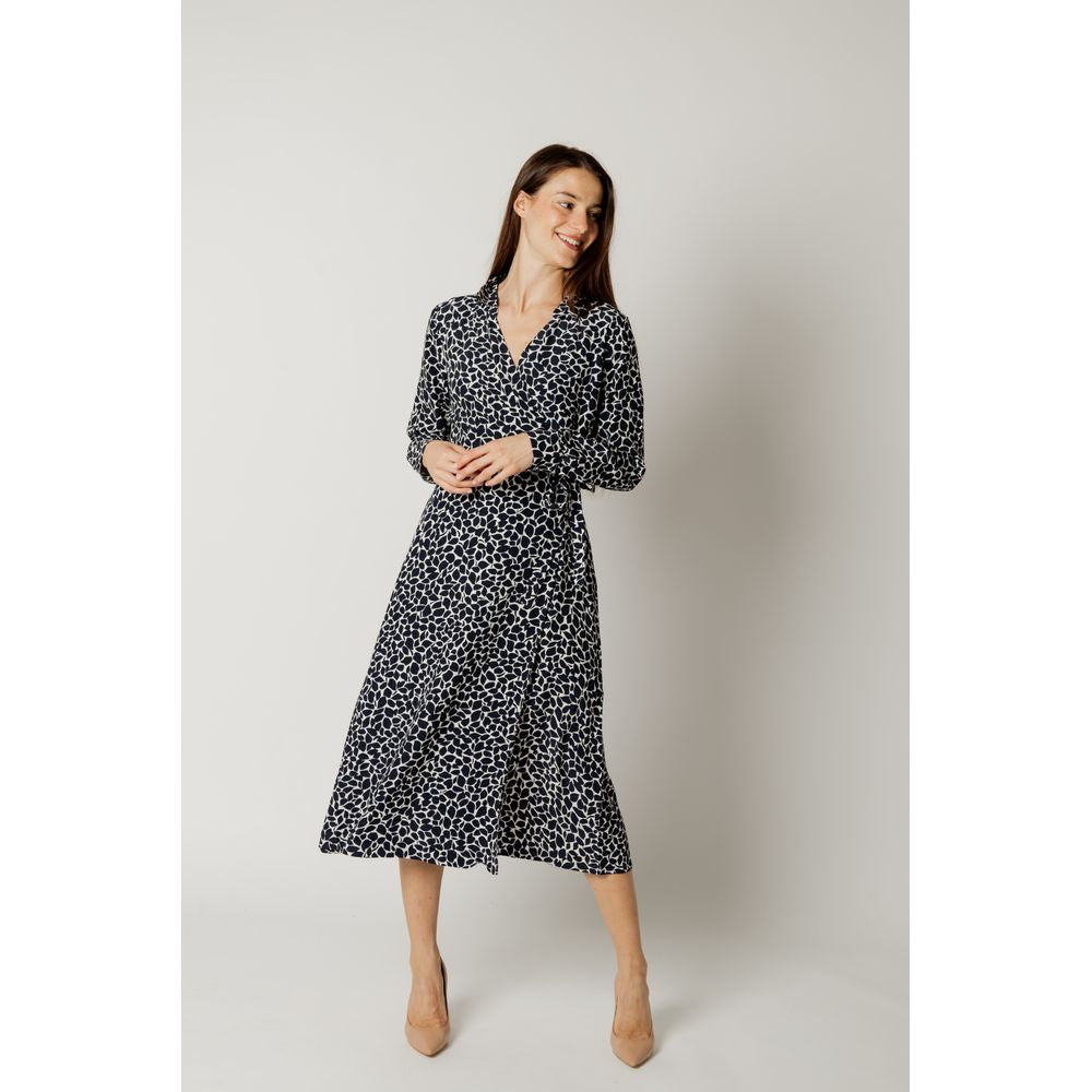 Blue Viscose Midi