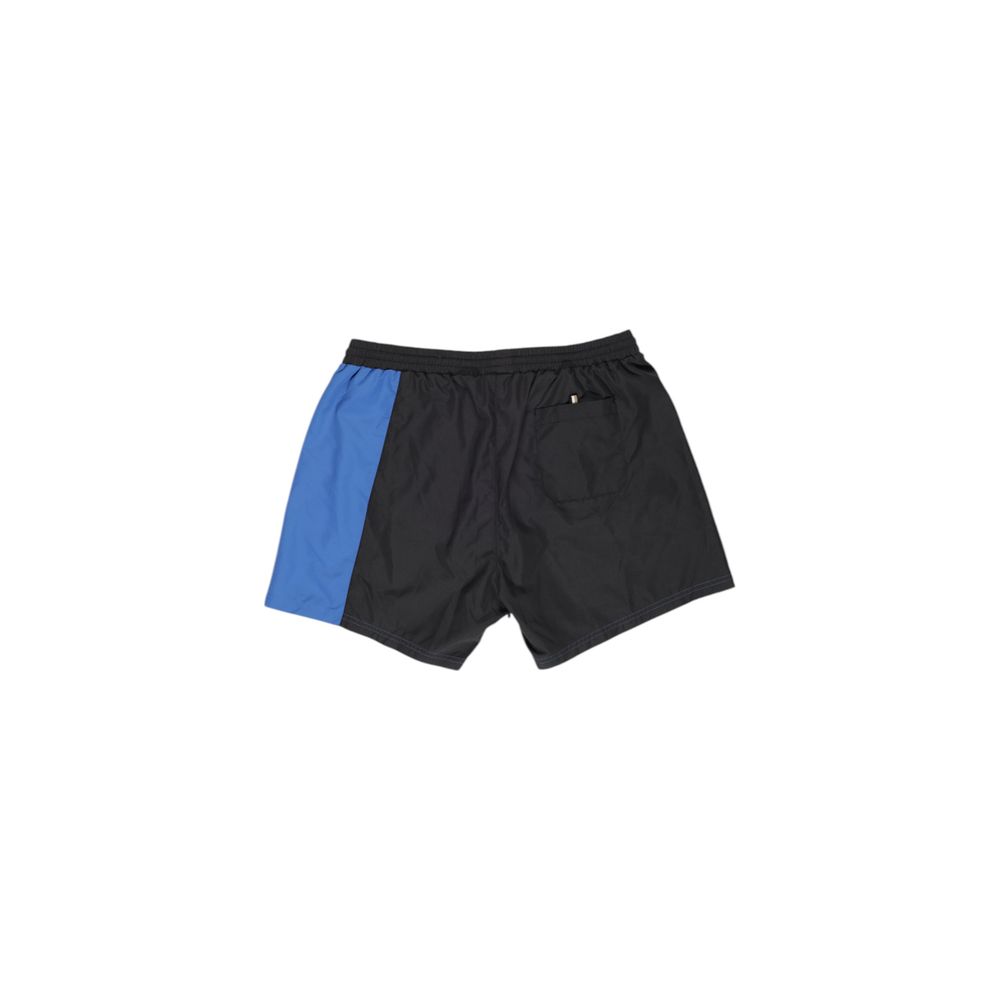 Blue Polyester Swim Brief