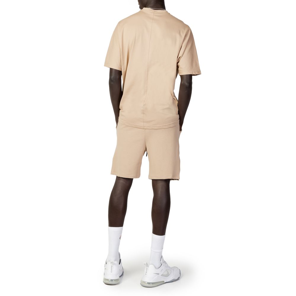 Beige Cotton Sportswear