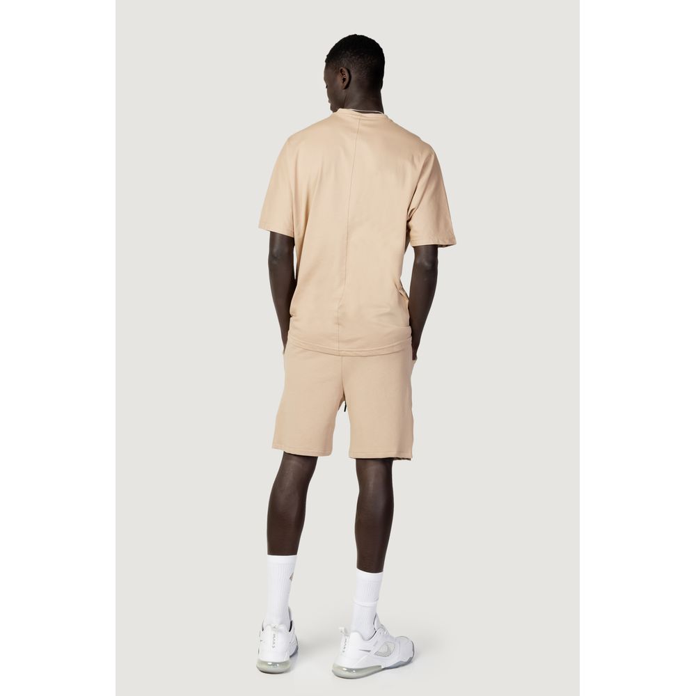 Beige Cotton Sportswear