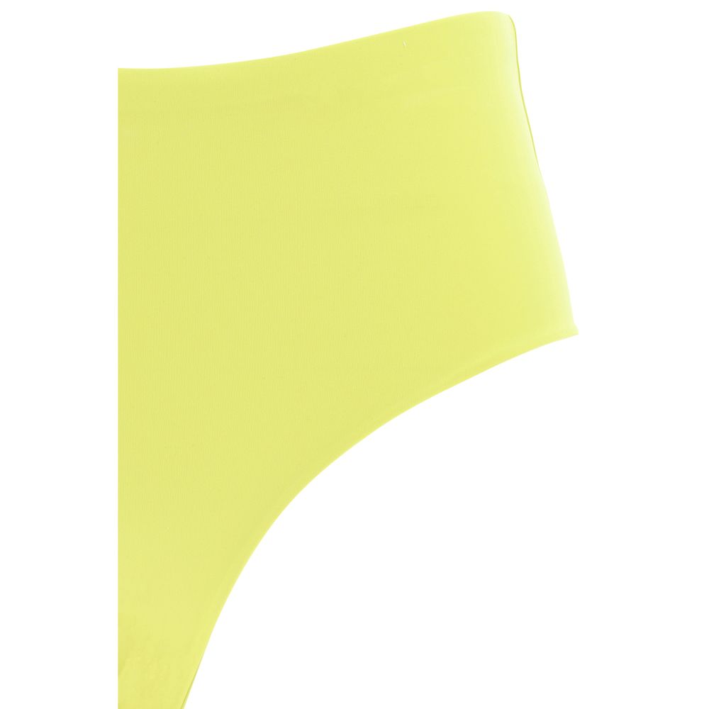Yellow Polyamide Swim Briefs