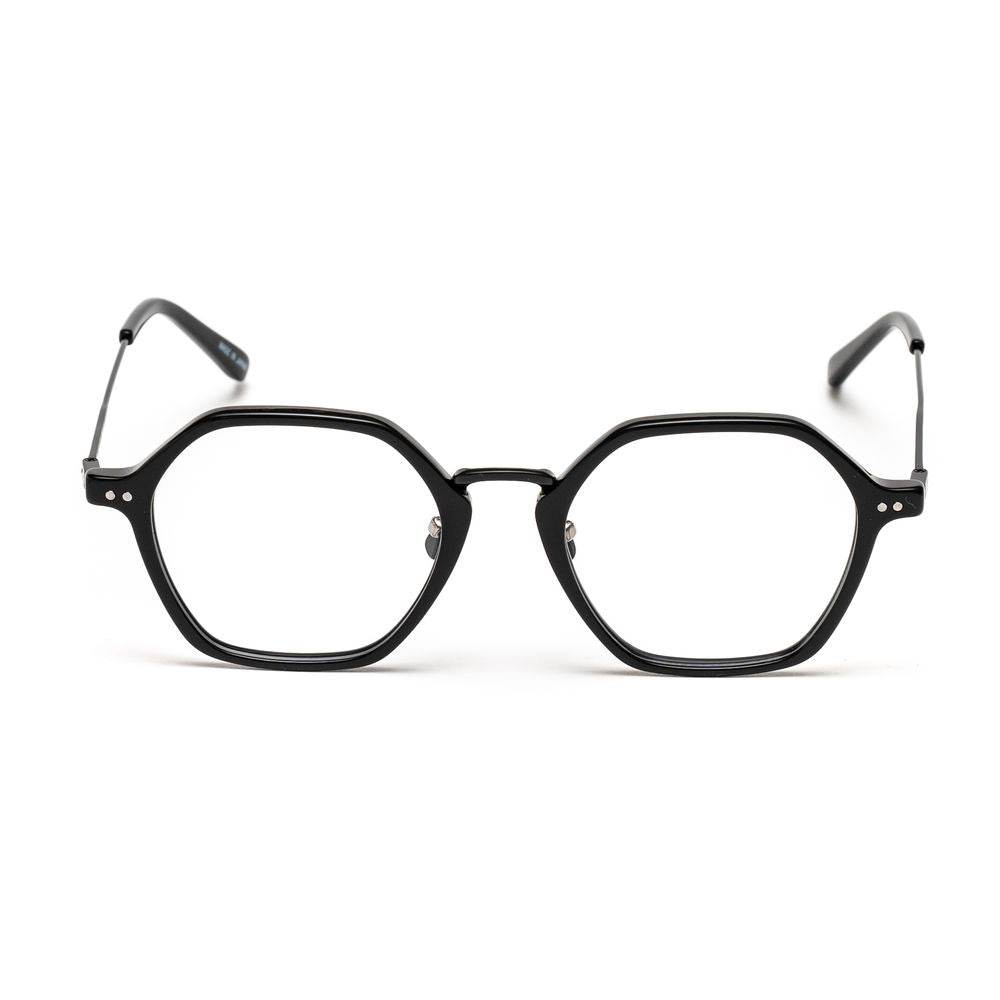 Black Stainless Steel Glasses (Frames)