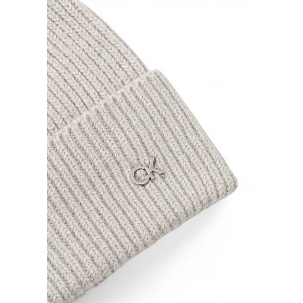 Gray Wool Caps Baseball Hat