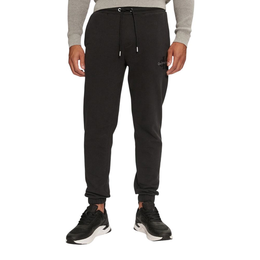 Black Organic Cotton Joggers (Workout Pants)