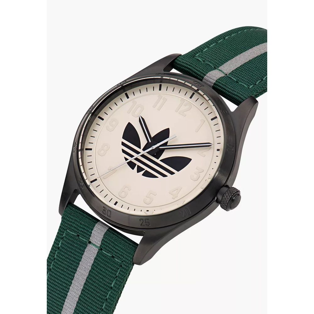Green Fabric Sport Watch