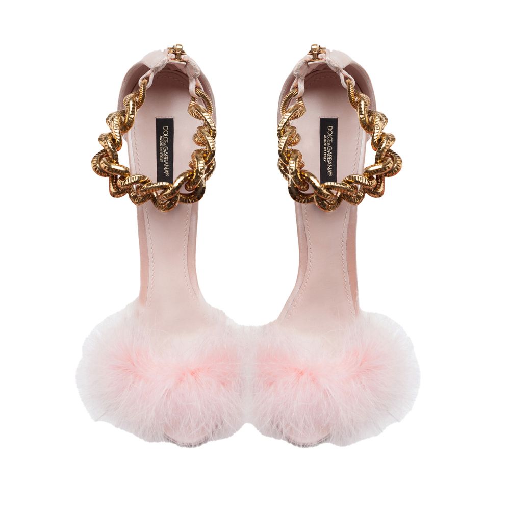 Pink Leather Pump