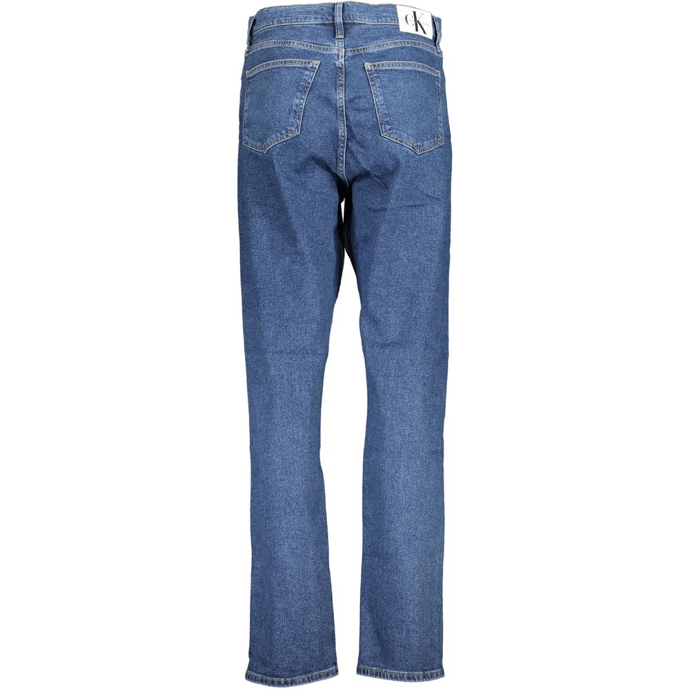 Blue Cotton Jeans Denim