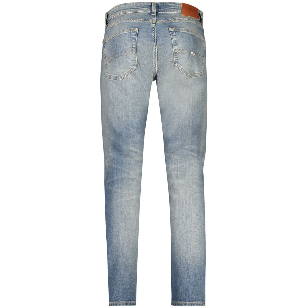 Blue Cotton Jeans Denim