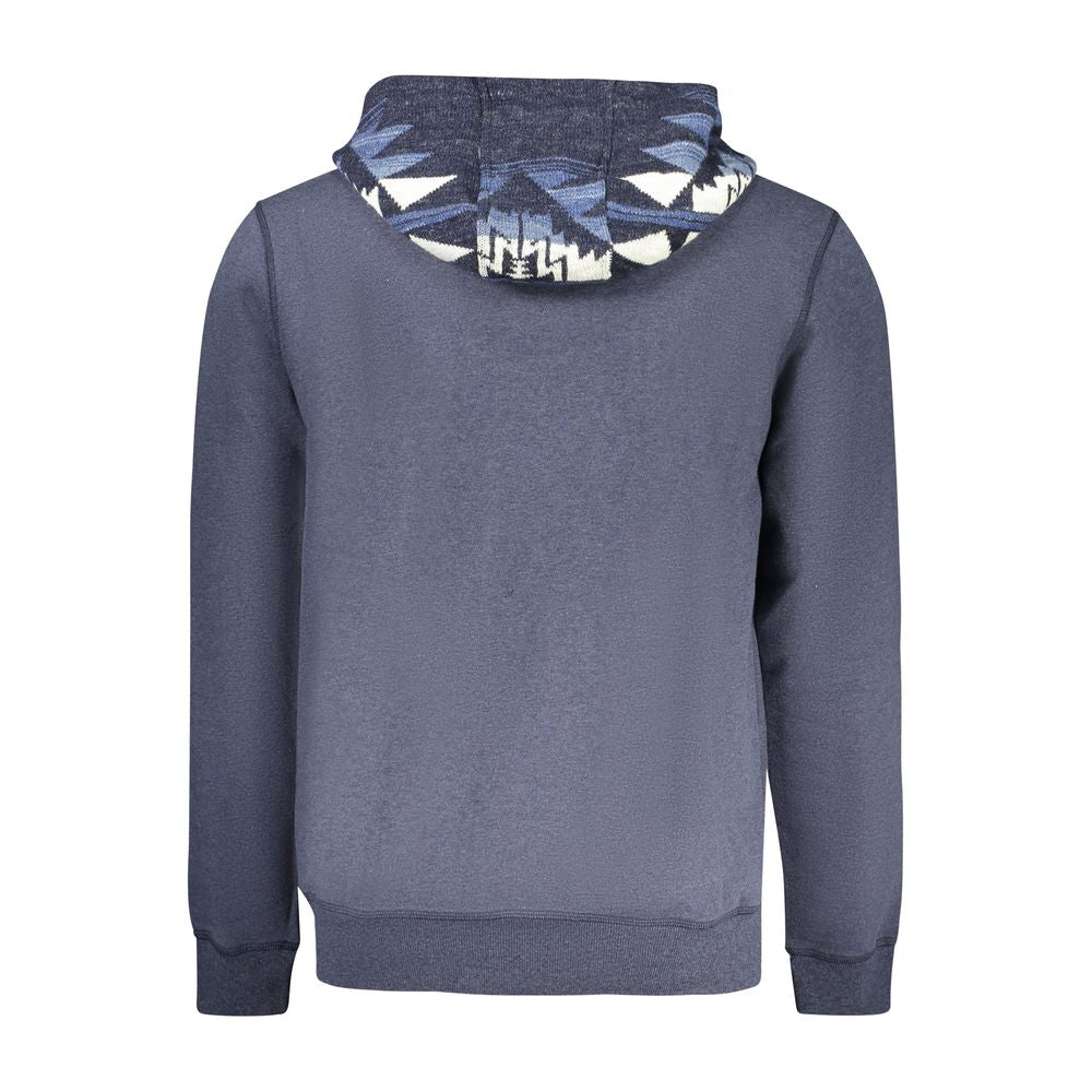 Blue Cotton Sweatshirt
