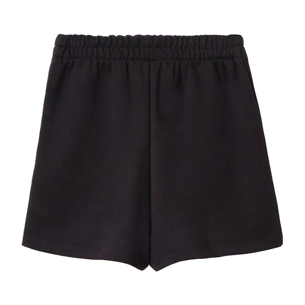 Black Cotton Short
