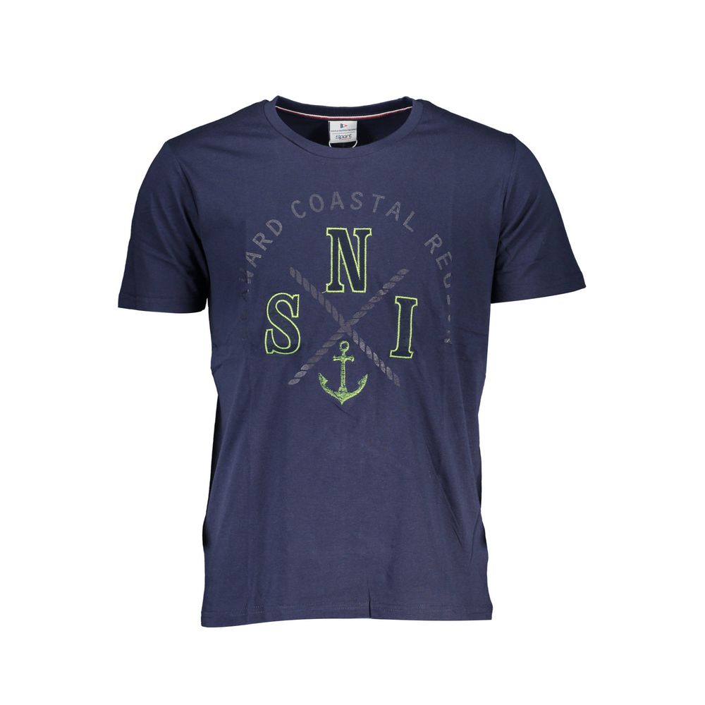 Blue Cotton T-Shirt