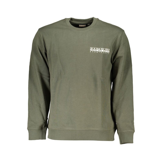 Green Cotton Sweatshirt