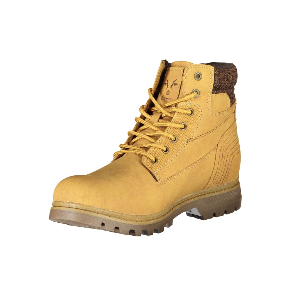 Yellow Polyester Ankle