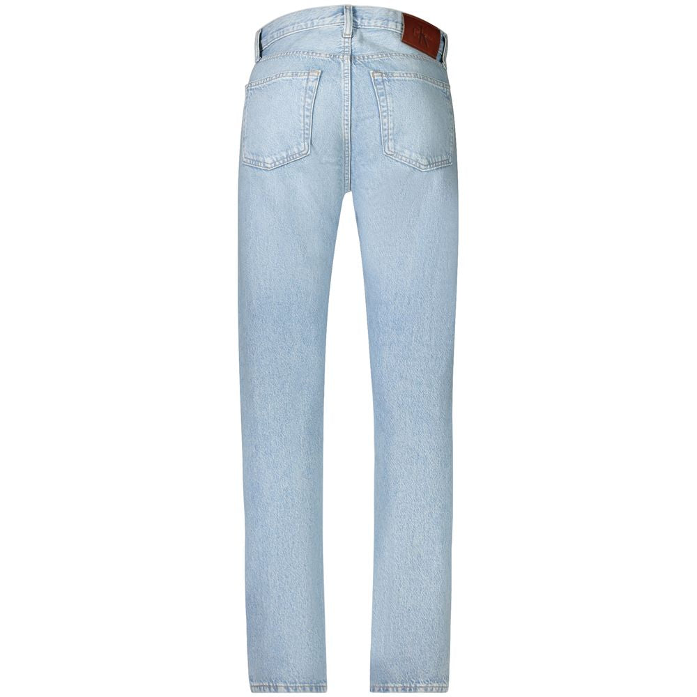 Blue Cotton Jeans Denim