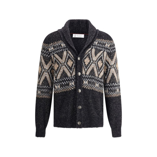Black Fleece Wool Sweatshirt