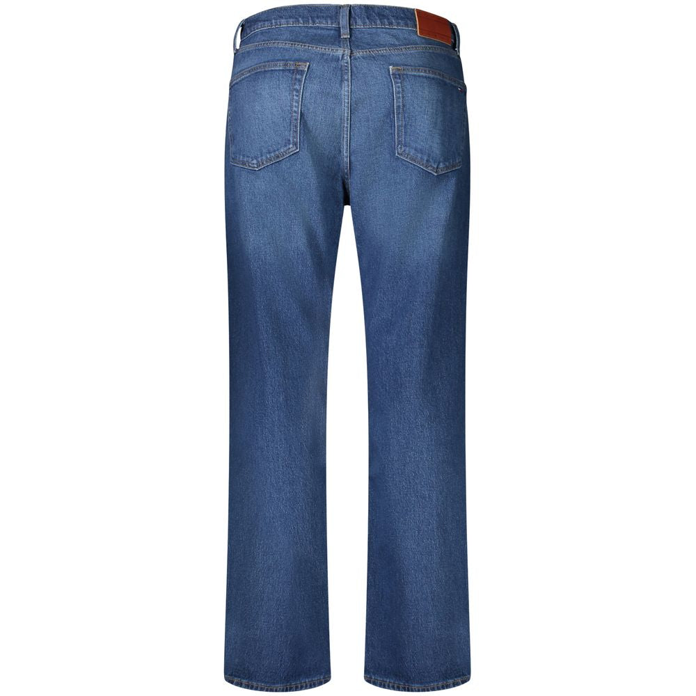 Blue Cotton Jeans Denim