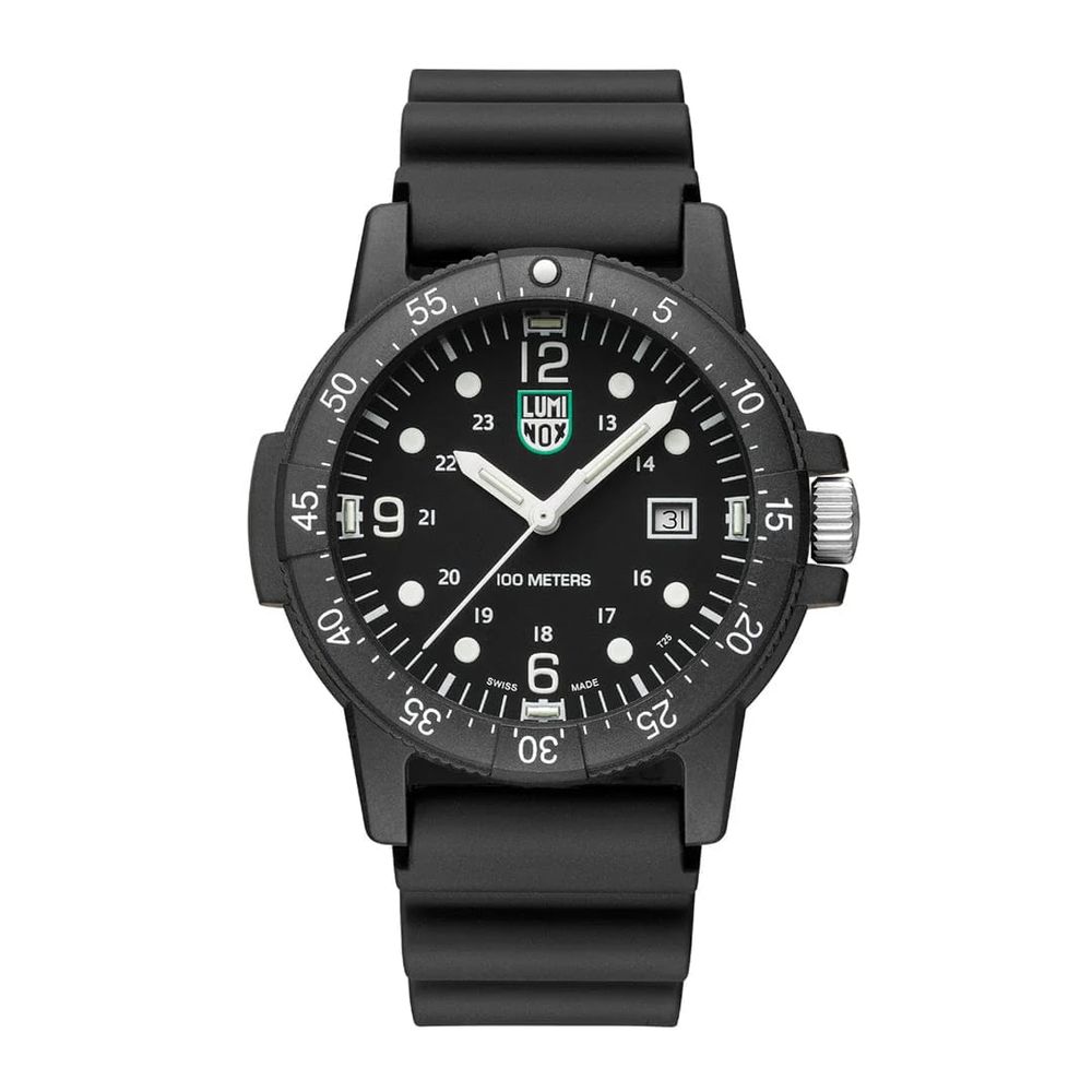 Black Rubber Watch