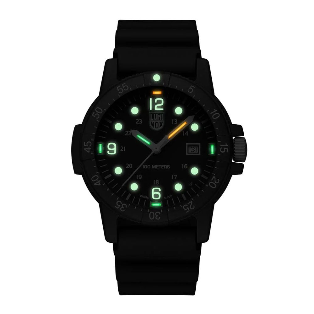 Black Rubber Watch
