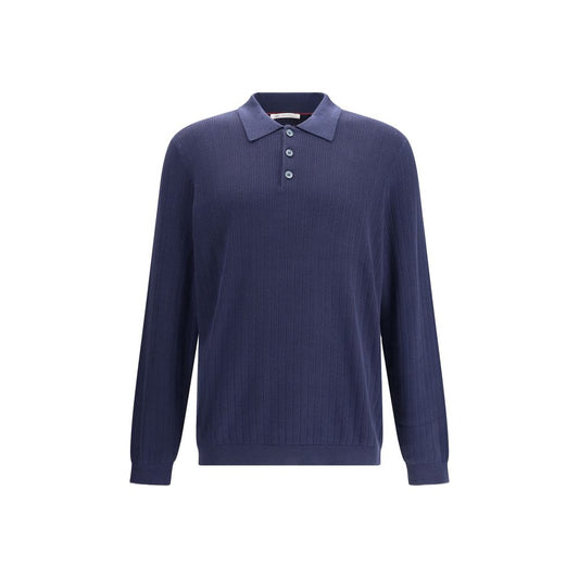Blue Cotton Sweatshirt