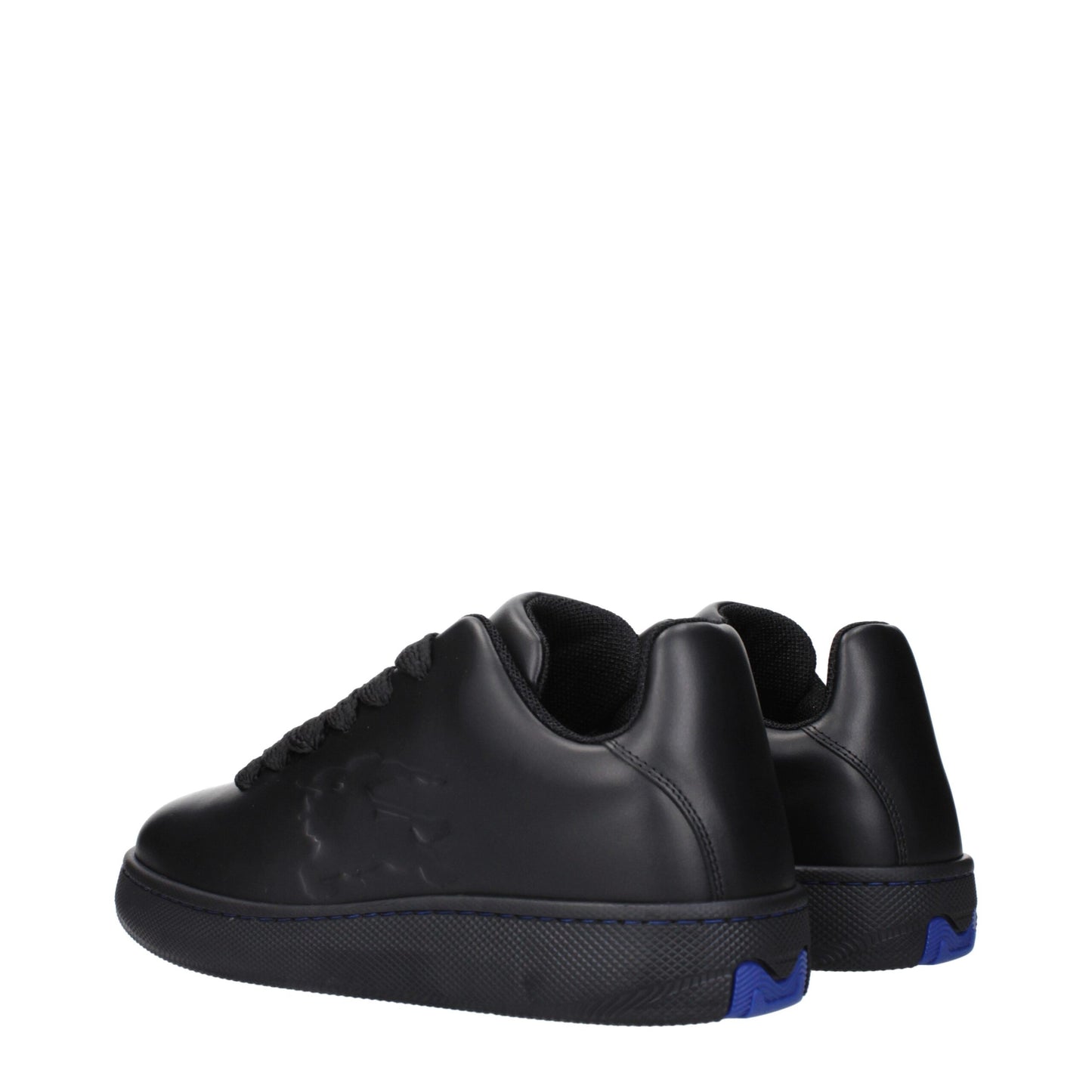 Black Leather Low Tops