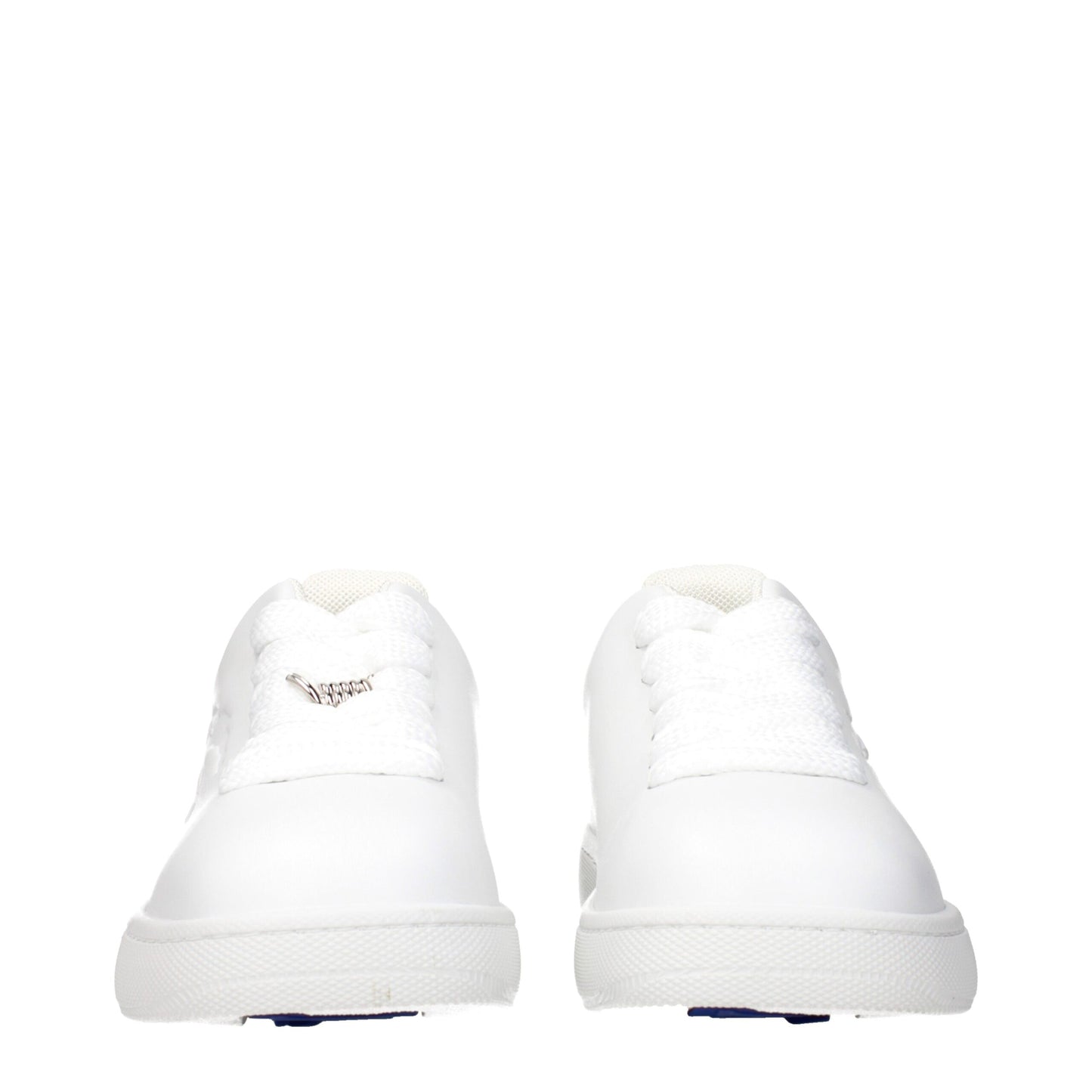 White Leather Low Tops