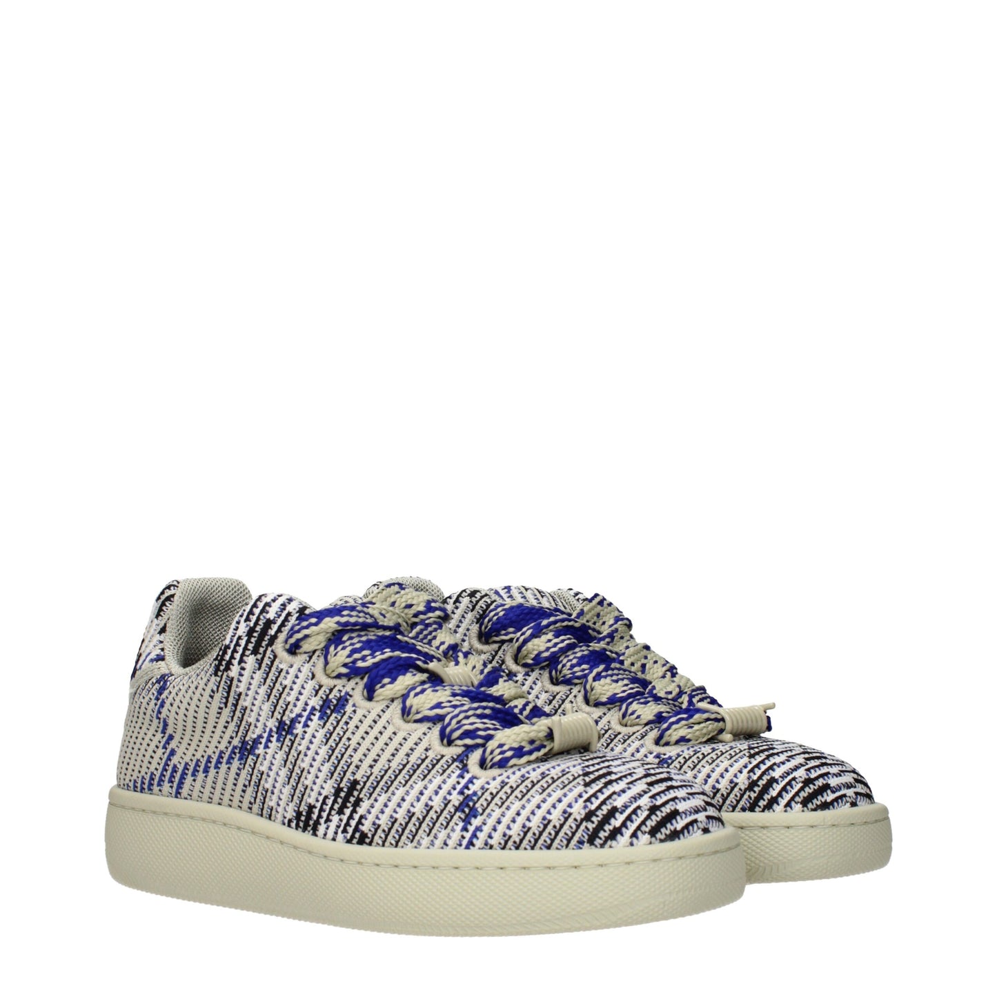 Beige Fabric Low Tops