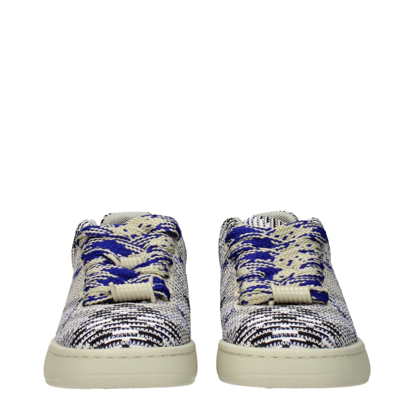 Beige Fabric Low Tops