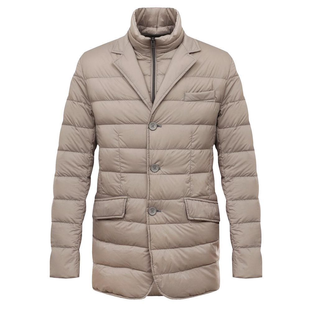 Gray Polyamide Jacket