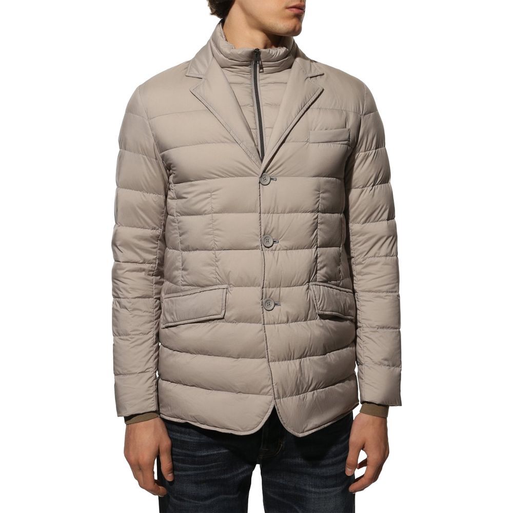 Gray Polyamide Jacket