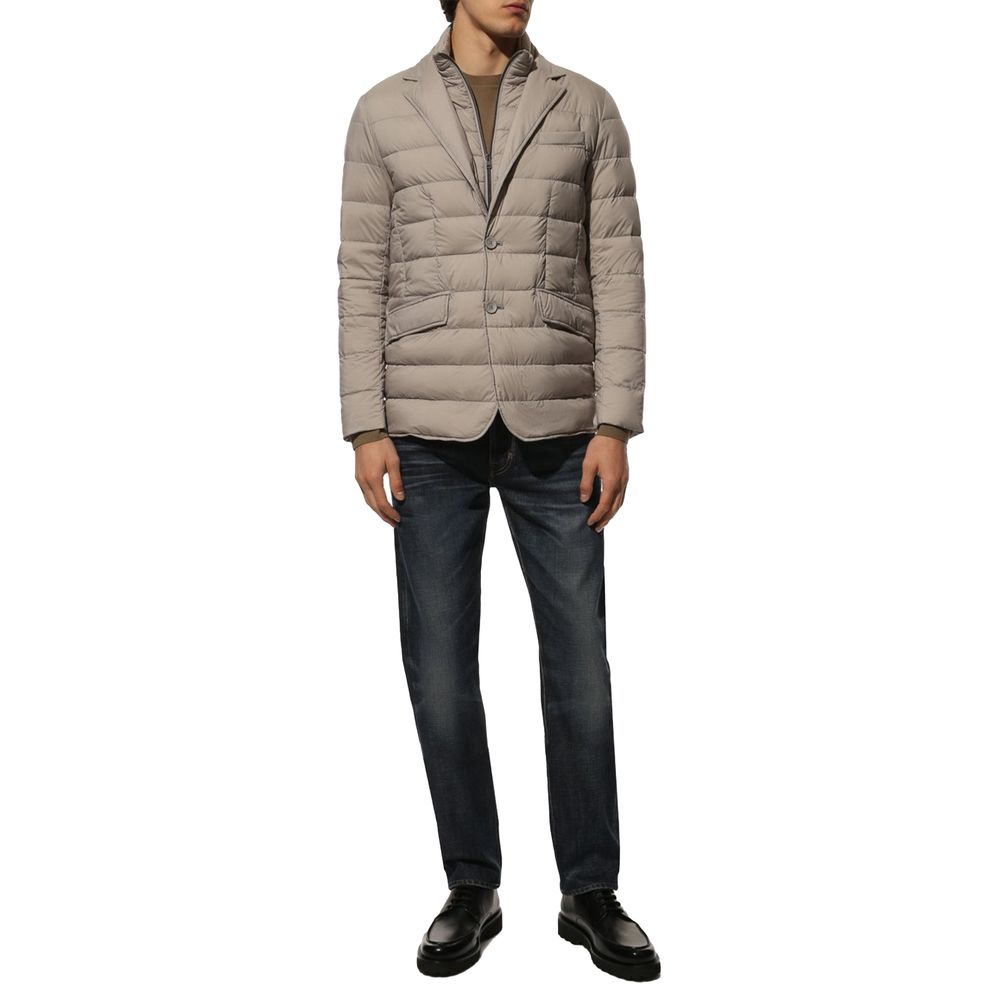 Gray Polyamide Jacket