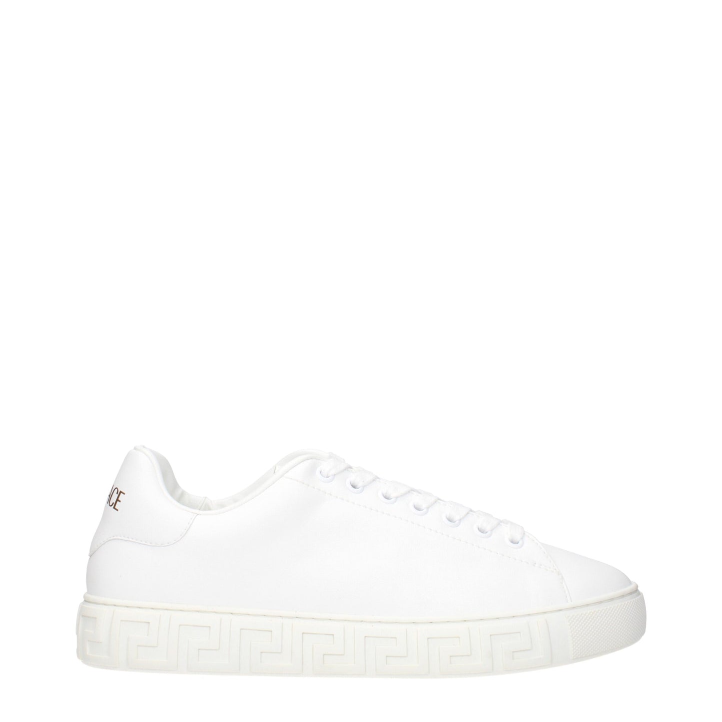 White Leather Low Tops
